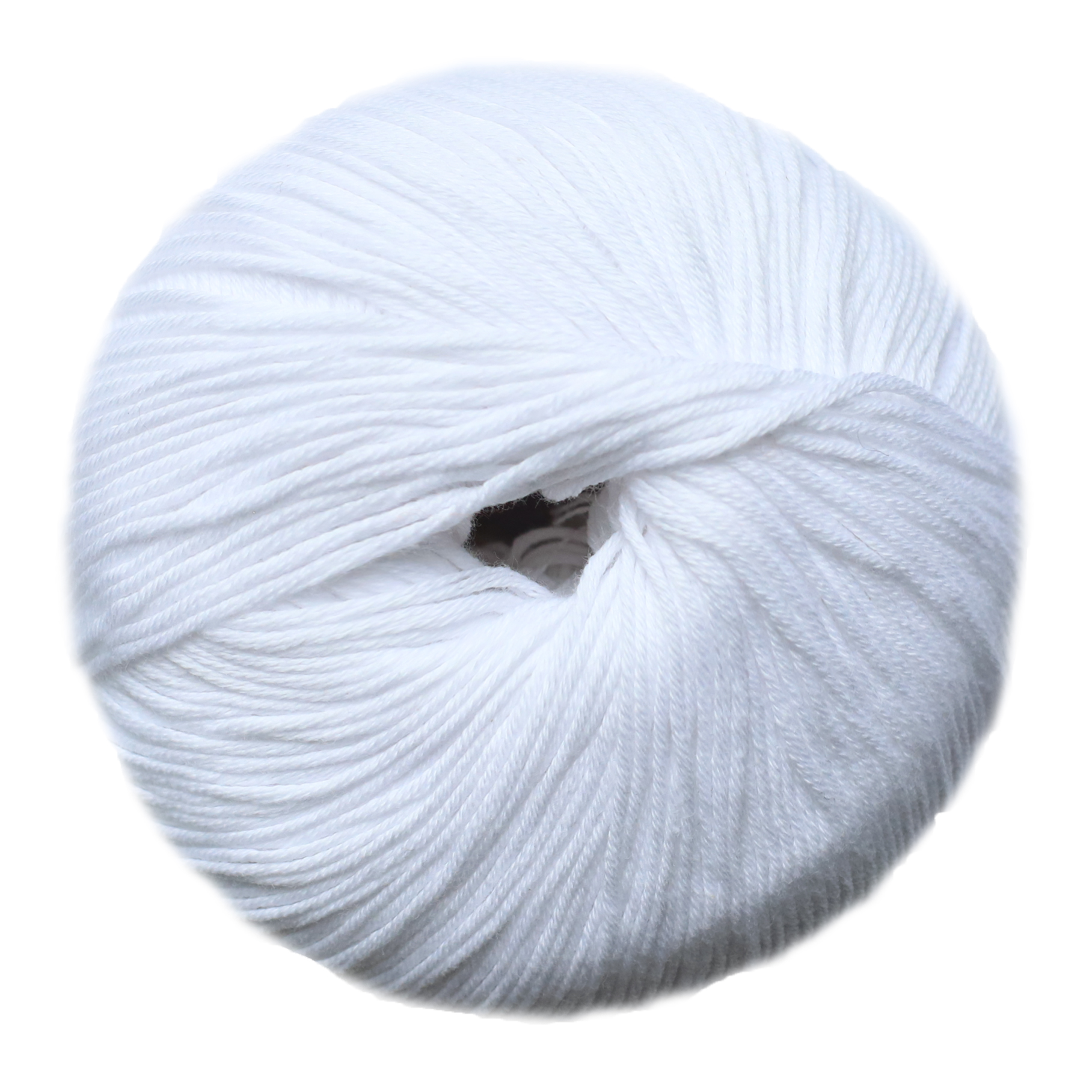 Algodón Cupcake Color 000. Blanco