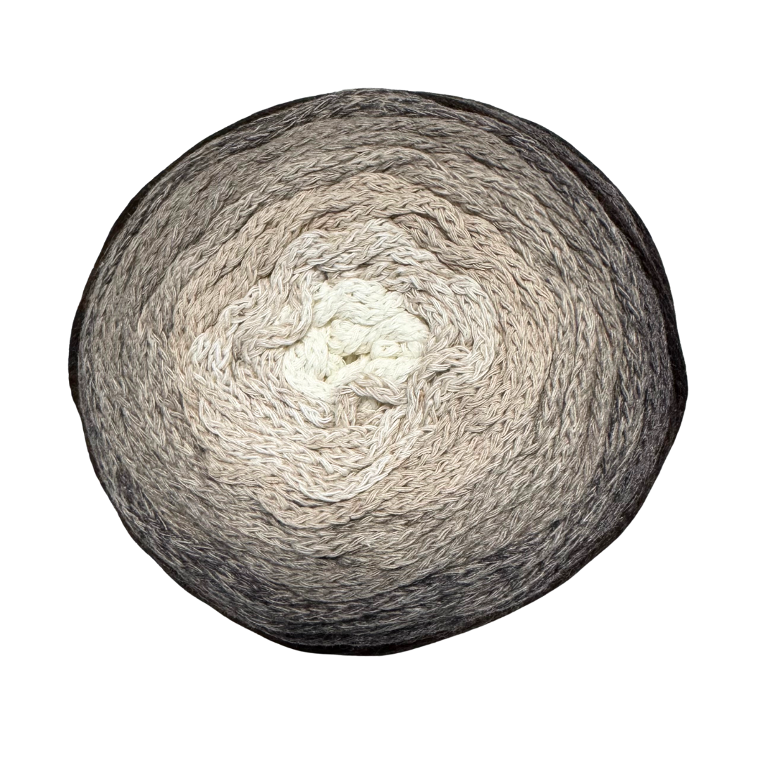 Cotton Air Cake. Color 04 Gris - Beige - Blanco