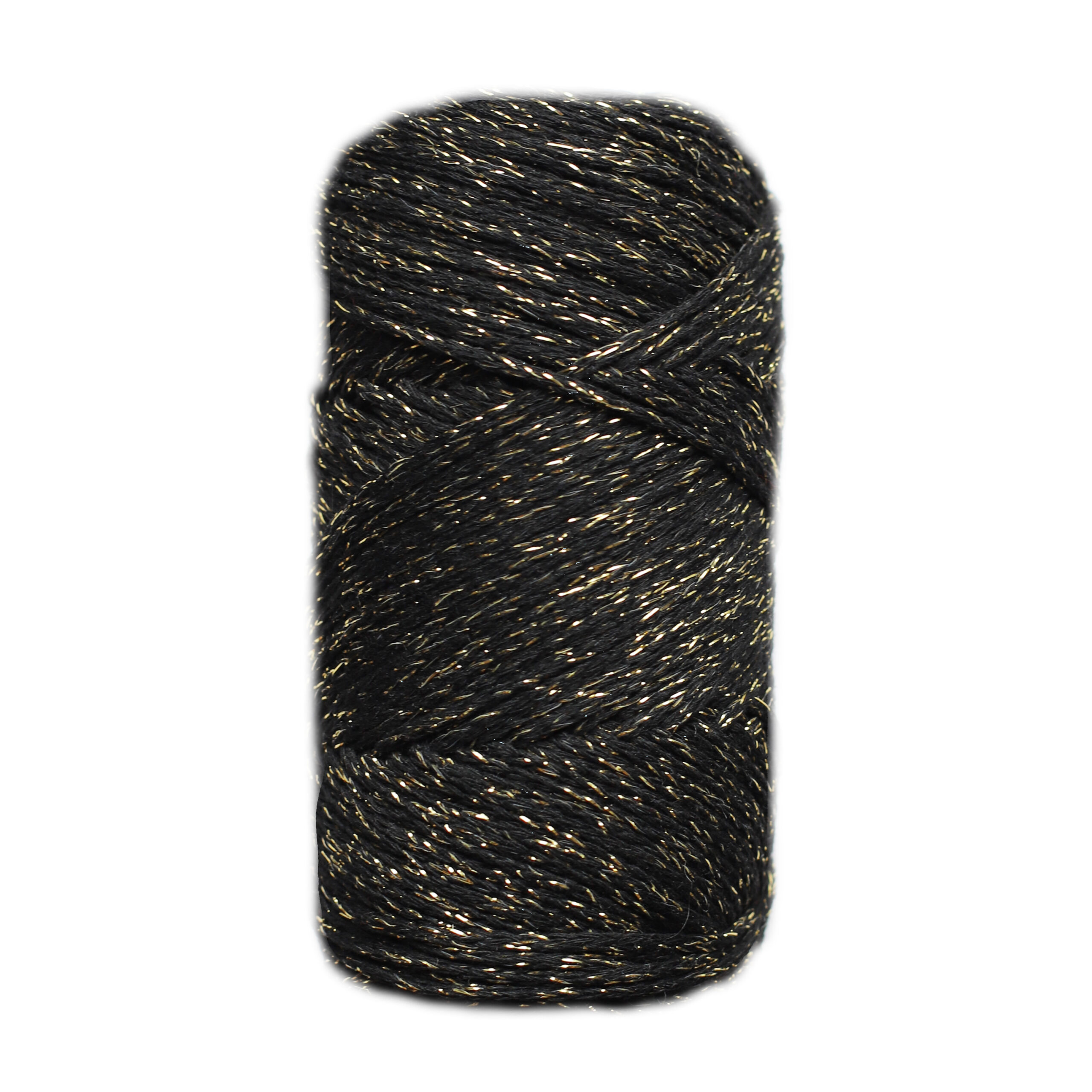 Cotton Air Glitter. Color Negro