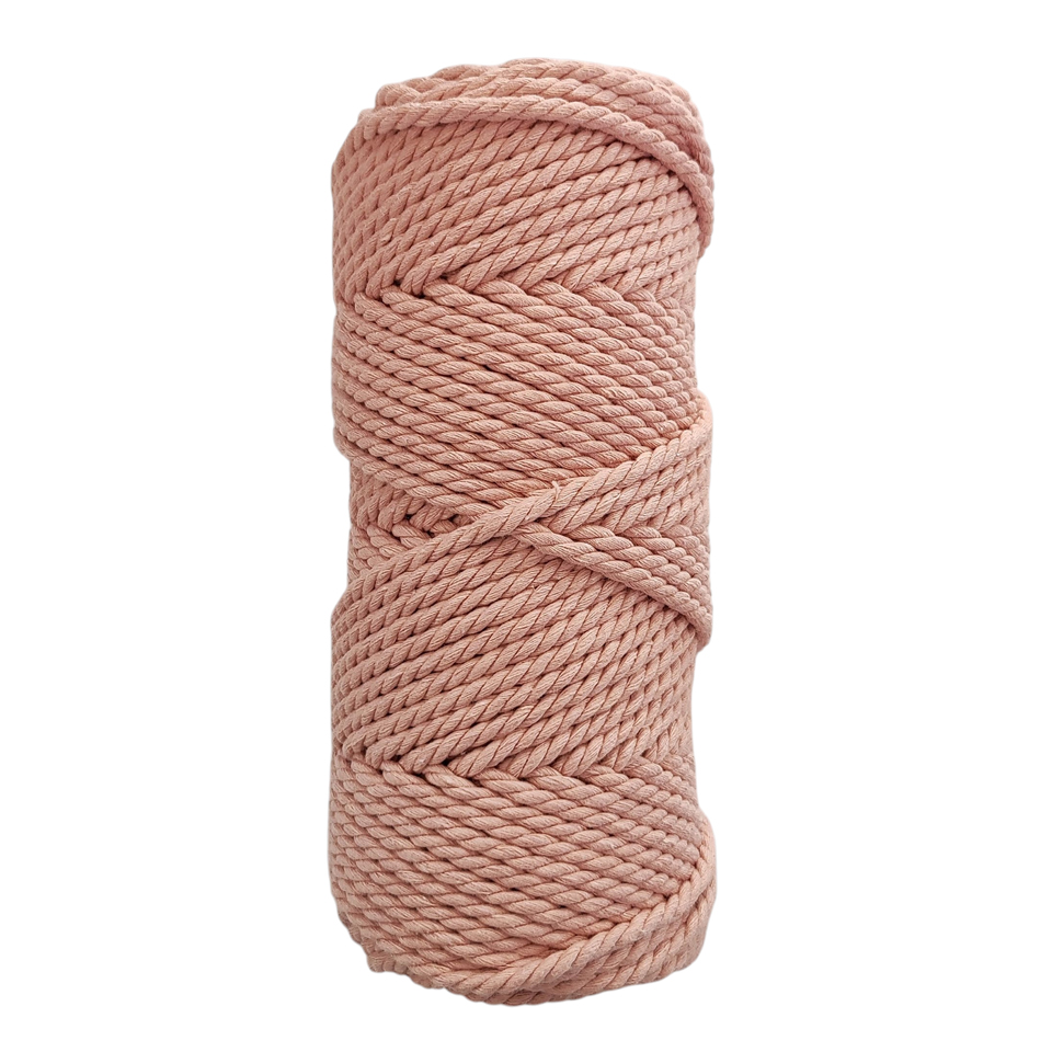 Bobina Macramé Color Nude. 5 mm