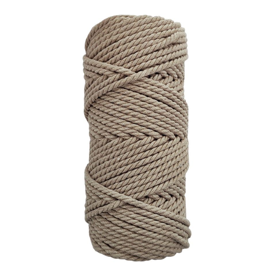 Bobina Macramé Color Sand. 5 mm