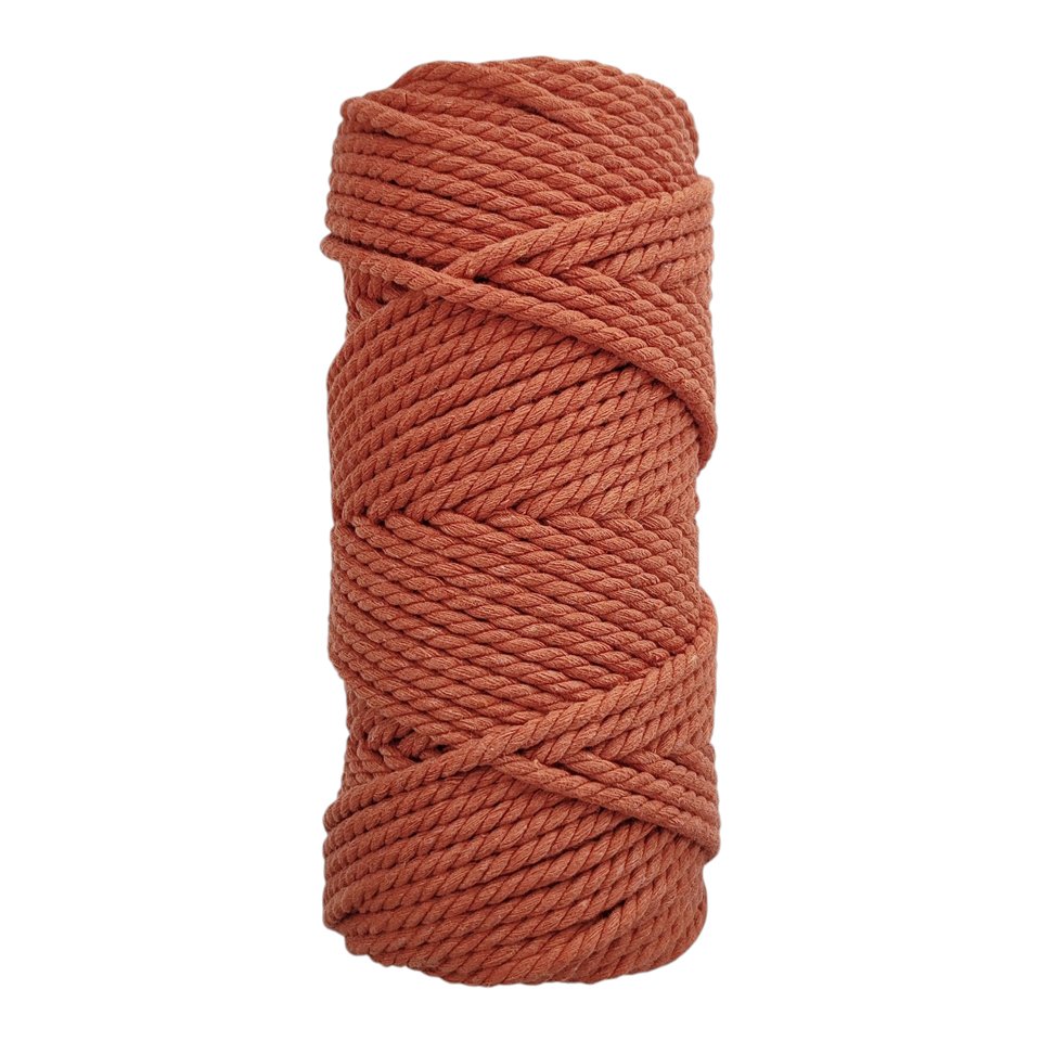 Bobina Macramé Color Terra. 5 mm