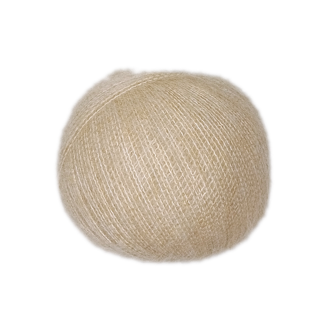 Mohair Color crema 45127
